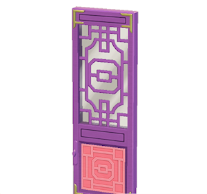 Purple Ornate door