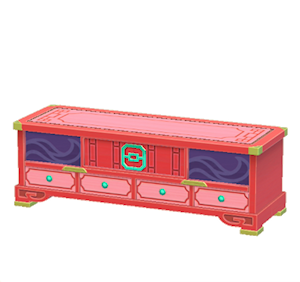 Plum Ornate stand