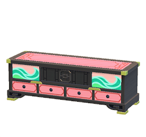 Black Ornate stand