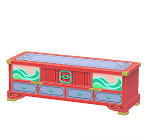 Cyan Ornate stand