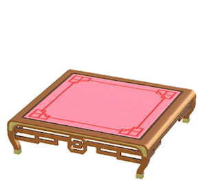 Brown Ornate table