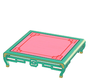 Aquamarine Ornate table