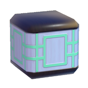 Cyan Ornate wall
