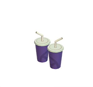 Plum Paper Party cups