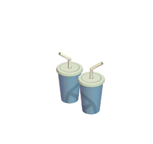 Gray Paper Party cups