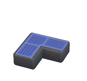 Navy Pathway light (corner)