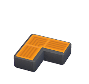 Orange Pathway light (corner)