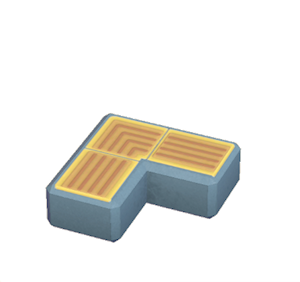 Cyan Pathway light (corner)