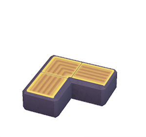 Plum Pathway light (corner)