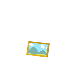 Yellow Photo frame