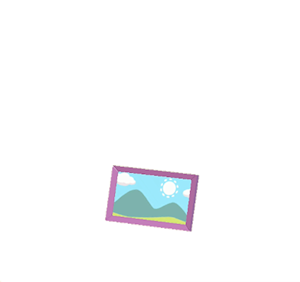 Purple Photo frame