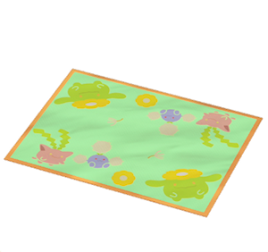 Green Picnic blanket