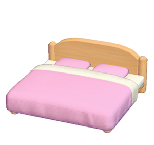 Rose Plain bed