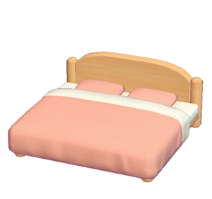 Red Plain bed