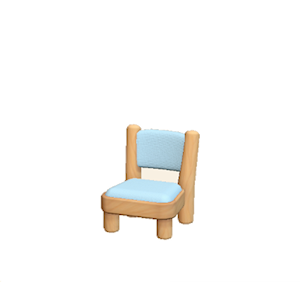 Cyan Plain chair