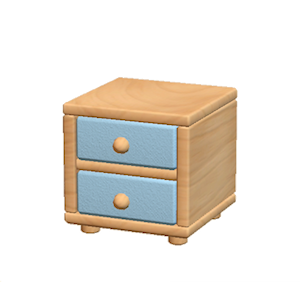 Blue Plain chest