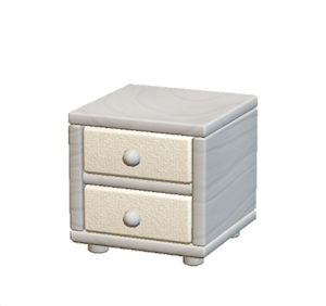 White Plain chest