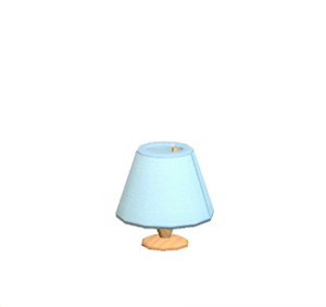 Cyan Plain lamp