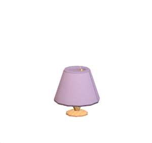 Plum Plain lamp