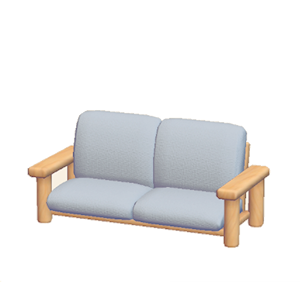 Gray Plain sofa