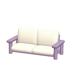 Plum Plain sofa