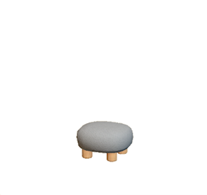 Black Plain stool