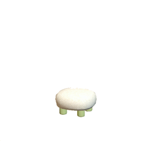 Rose Plain stool