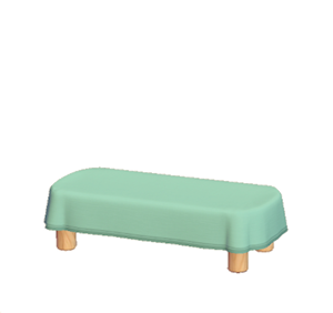 Aquamarine Plain table