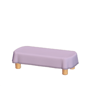 Purple Plain table