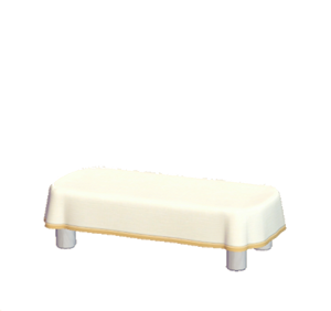 White Plain table