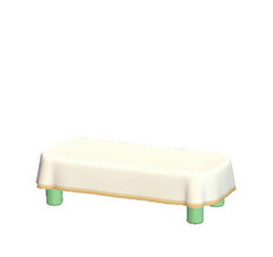 Green Plain table