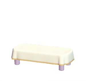 Purple Plain table