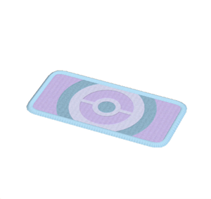 Blue Pok&eacute; Ball Doormat