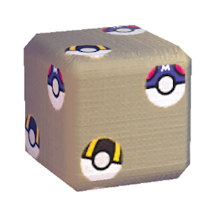 Beige Pok&eacute; Ball print