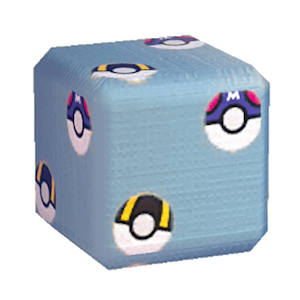 Gray Pok&eacute; Ball print