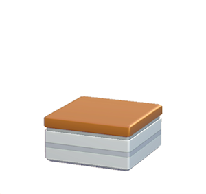 Brown Pokémon Center counter