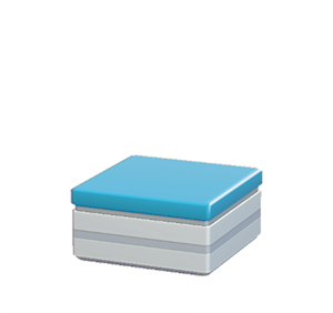 Blue Pokémon Center counter