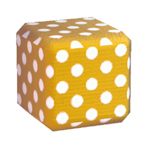 Yellow Polka-dot print