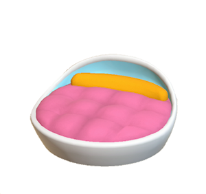 Rose Pop art bed