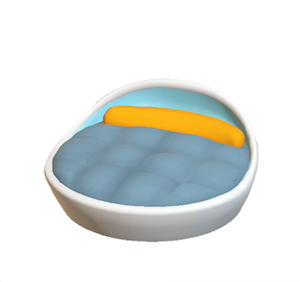 Gray Pop art bed
