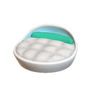 Aquamarine Pop art bed