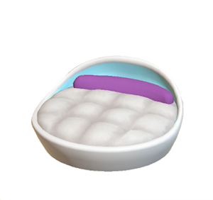 Purple Pop art bed