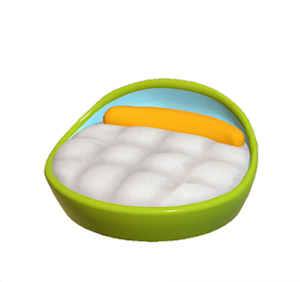 Lime Pop art bed