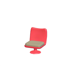 Beige Pop art chair