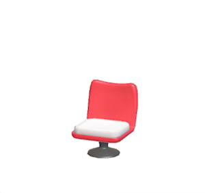 Black Pop art chair
