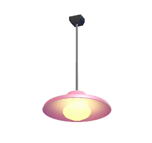 Rose Pop art lamp