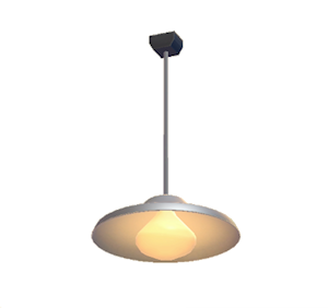 Brown Pop art lamp