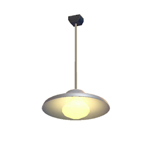 Beige Pop art lamp