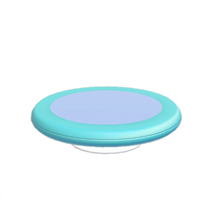 Cyan Pop art table