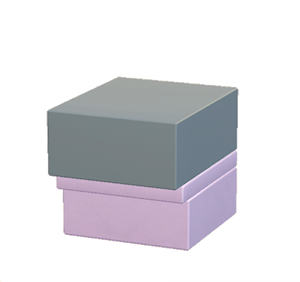 Gray Protruding wall